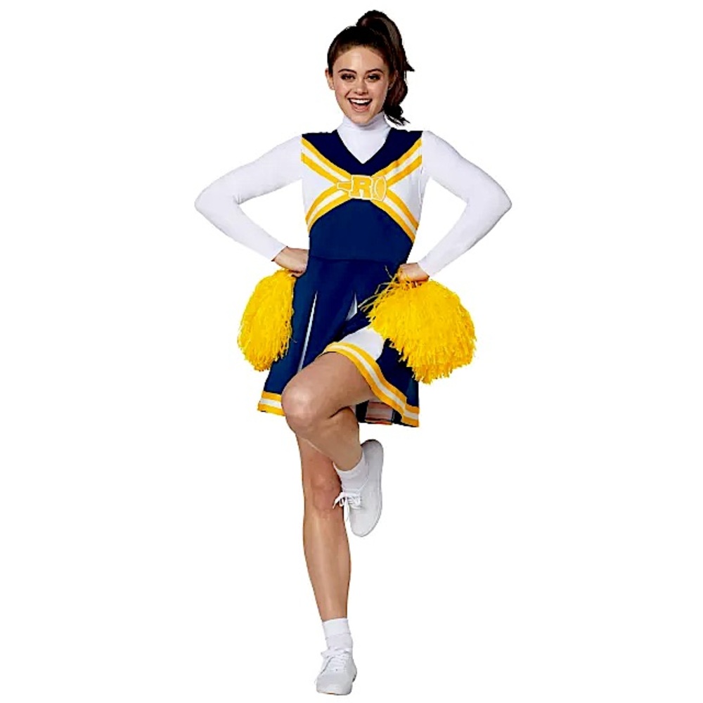 Riverdale Cheerleading Halloween Costume with bow & Pom poms 📣